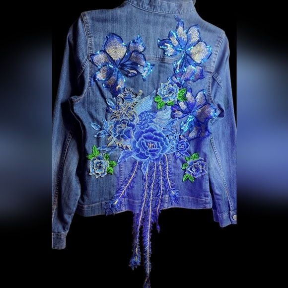 PHOENIX RISING JEAN JACKET - Picture 3 of 9